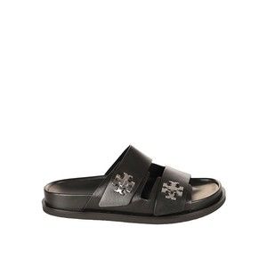 Tory Burch Black Bovine Leather Sandals - NWT